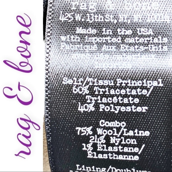 RAG & BONE Prospect Mixed Media Mini Sheath Dress, Size 2 - Picture 9 of 13